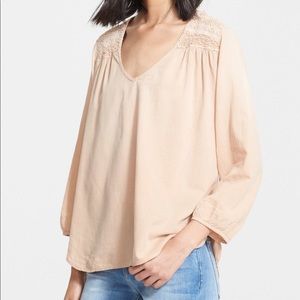 Current/Elliott “Picnic” Boho Top Size S